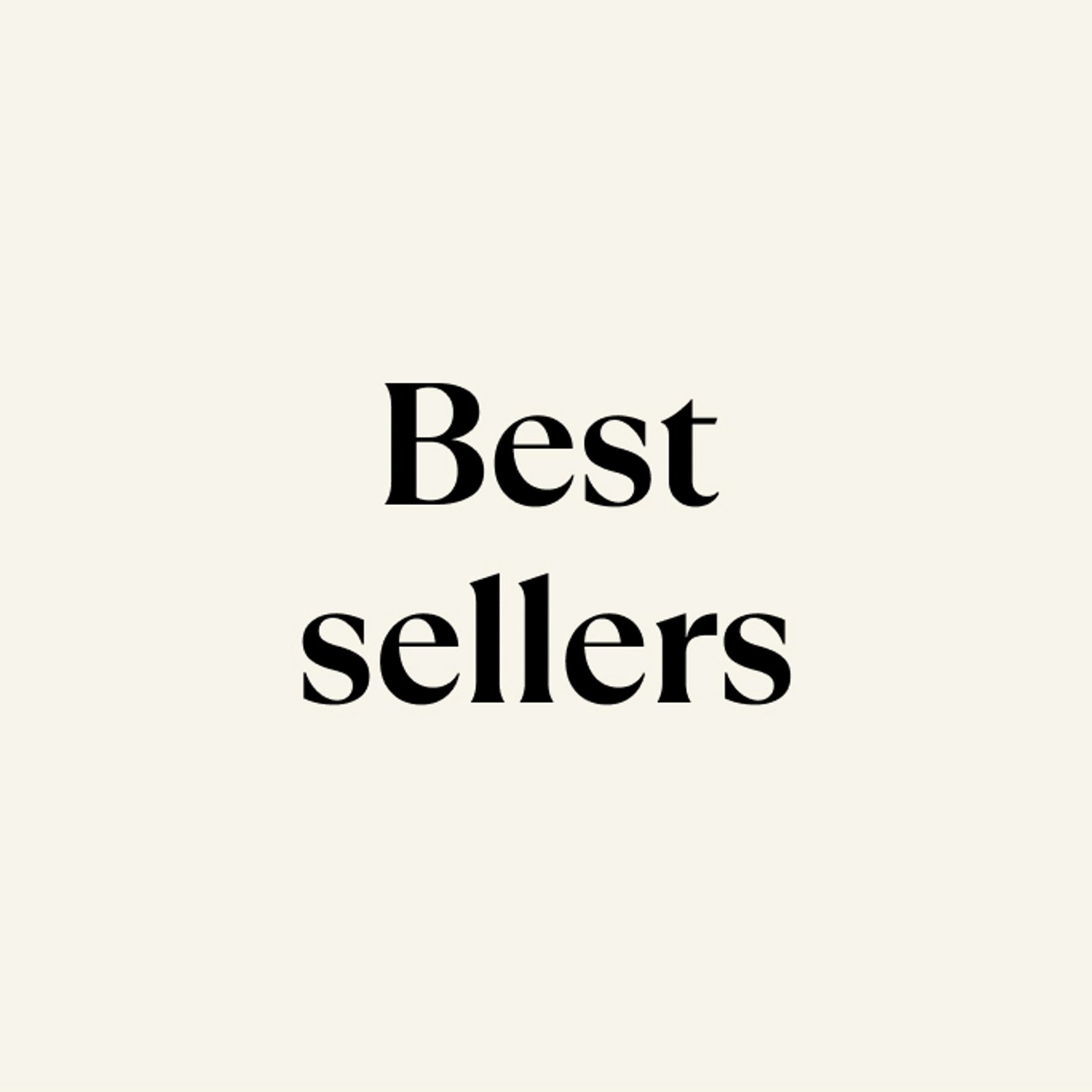 Best Sellers