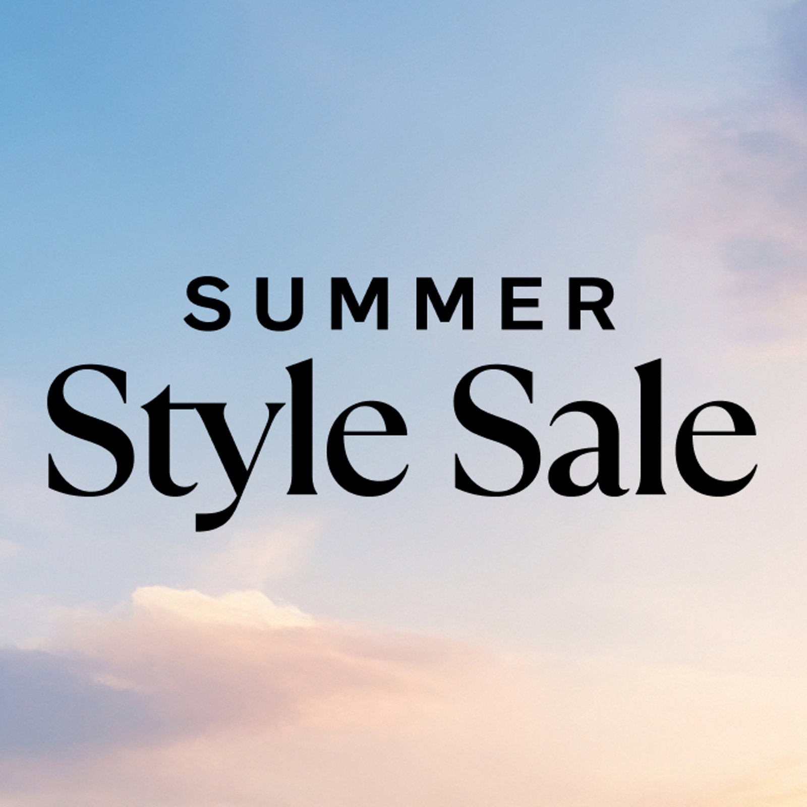 Summer Style Sale