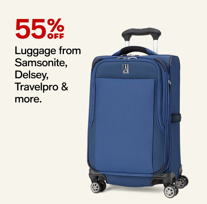 luggage 55 off