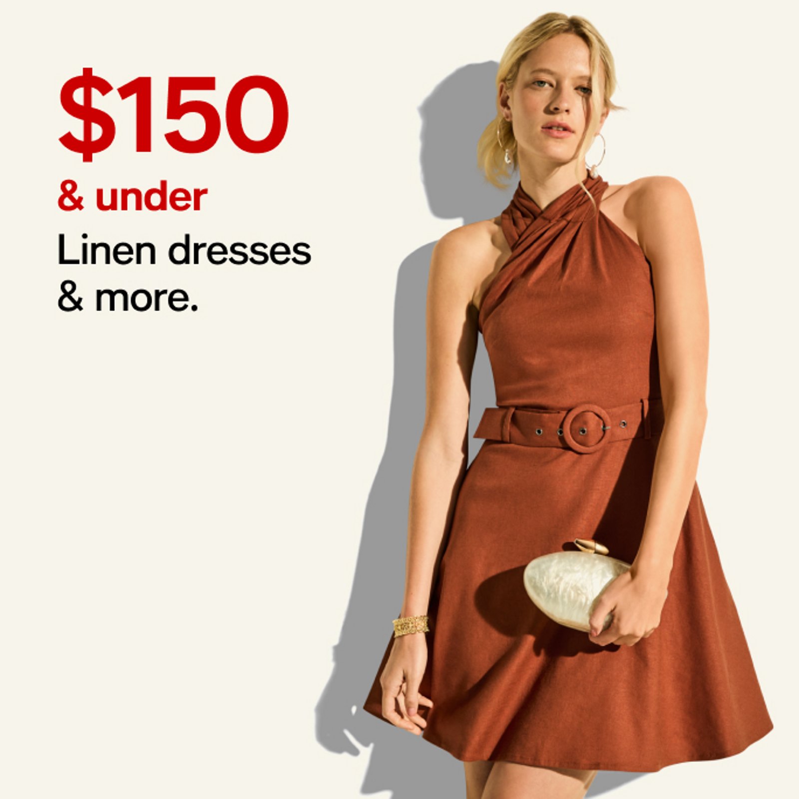 $150 & Under Linen Dresses & more