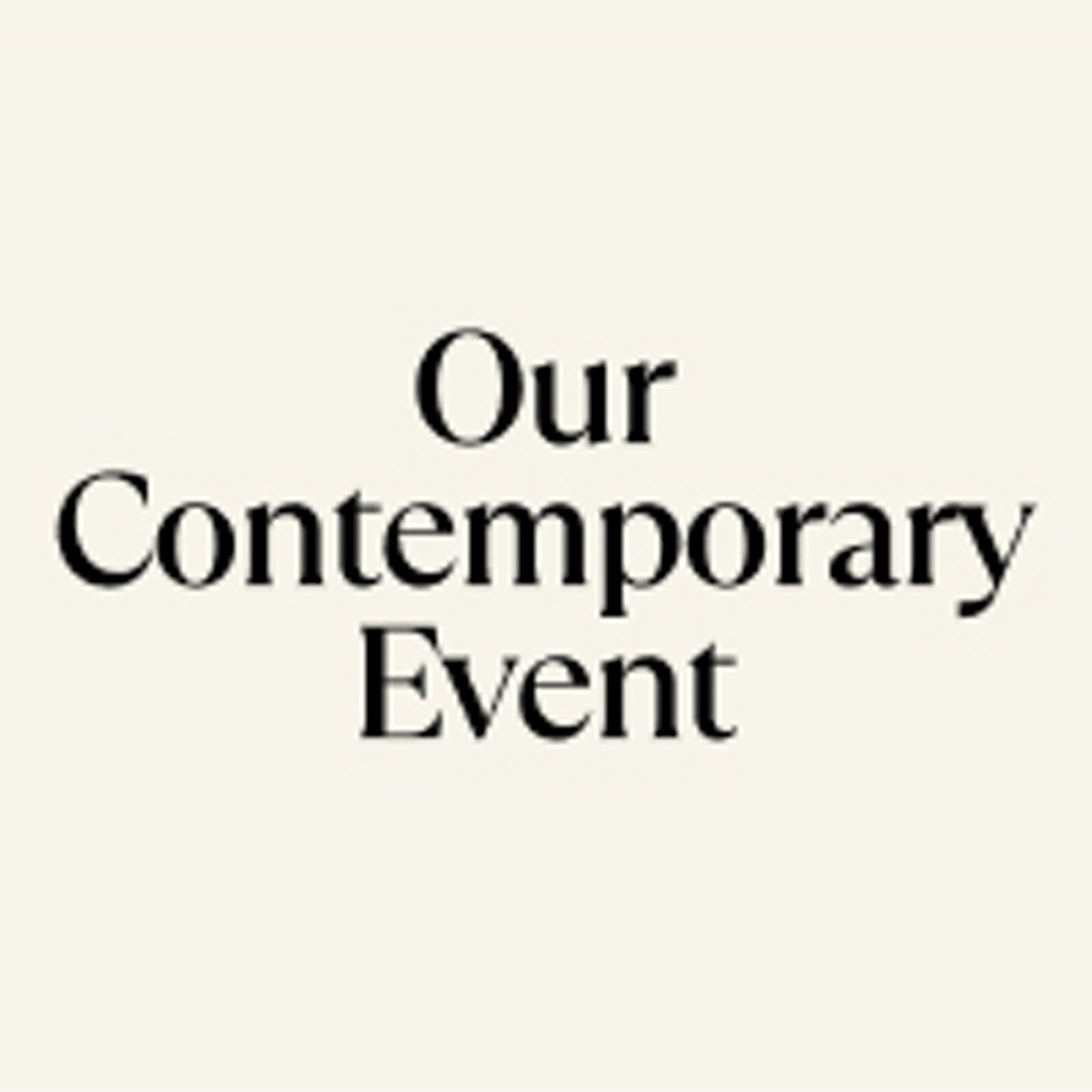 25% off Contemporary Sale
